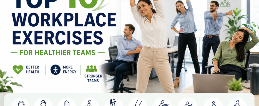 Top 10 Workplace Exercises For Healthier Teams
