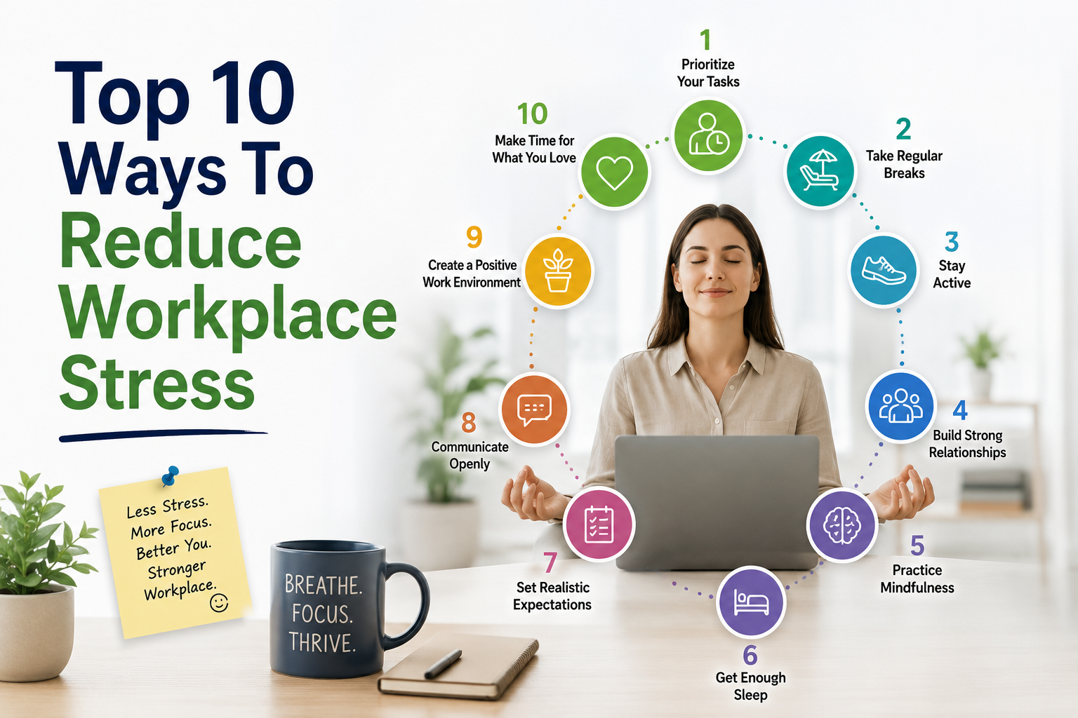 Top 10 Ways To Reduce Workplace Stress