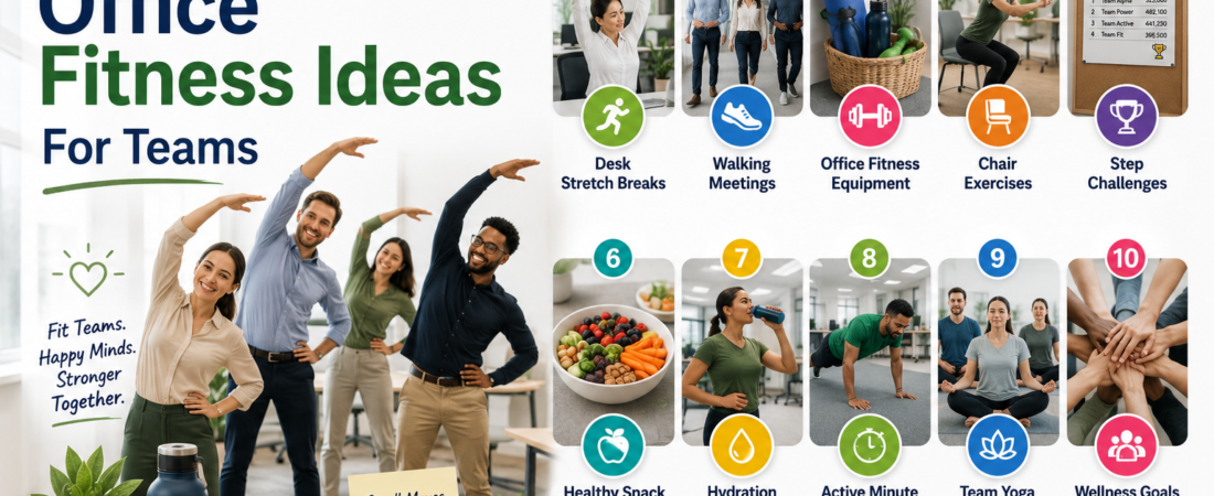 Top 10 Office Fitness Ideas For Teams