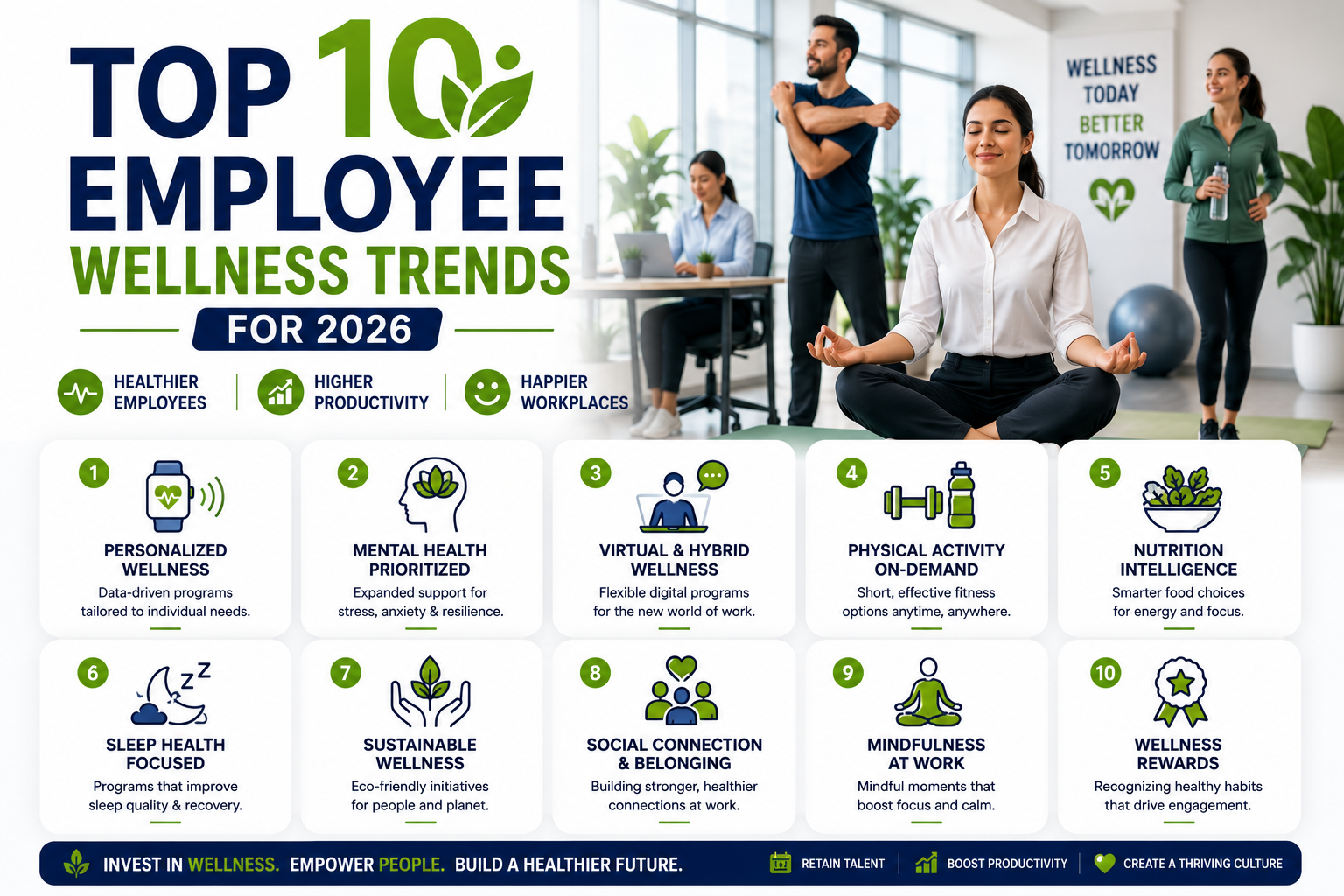Top 10 Employee Wellness Trends For 2026