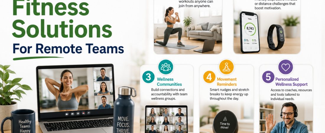 Top 5 Fitness Solutions For Remote Teams